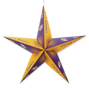 Minnesota Vikings Hanging Team Star Paper Lantern